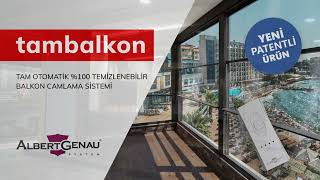 Tam Balkon Silinebilir Giyotin Cam Sistemi